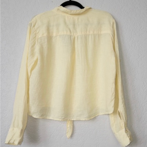 Cloth & Stone Button Up Tie front - Picture 2 of 5